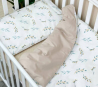 Комплект постельного белья Baby Dream Веточки котики мята