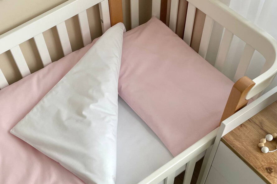 Комплект постельного белья Универсальная розовый