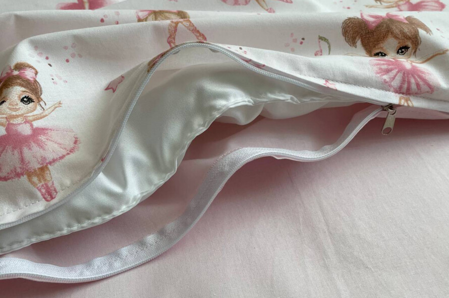 Комплект постельного белья Танцовщицы на розовом