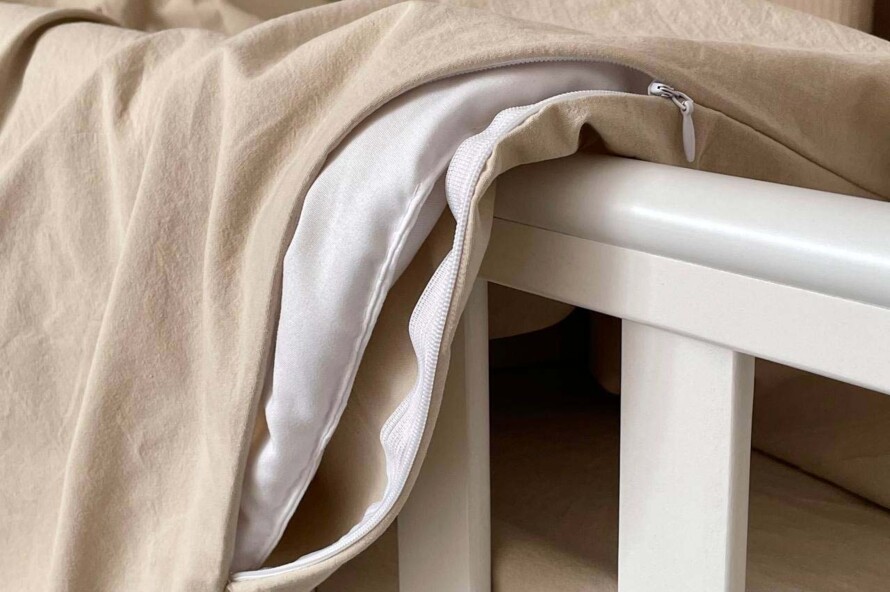 Комплект постельного белья Мозайка Velvet мокко