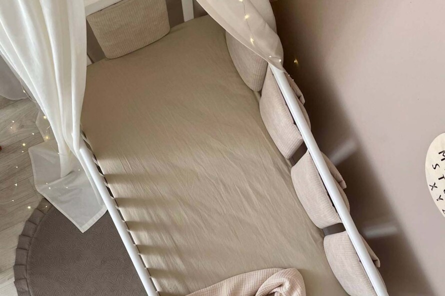 Комплект постельного белья Мозайка Velvet мокко