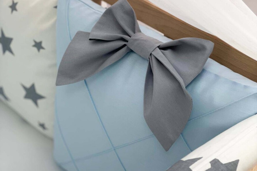 Комплект постільної білизни Колекція №4 Зірки блакитний