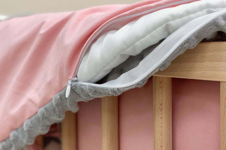 Комплект постільної білизни Колекція №4 Зірки пудра