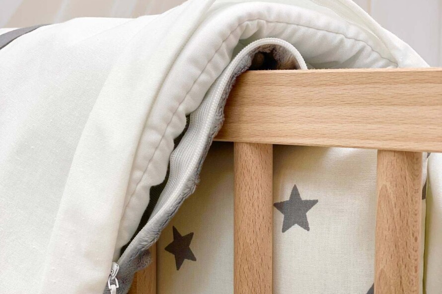 Комплект постельного белья Коллекция №4 Звезды серый