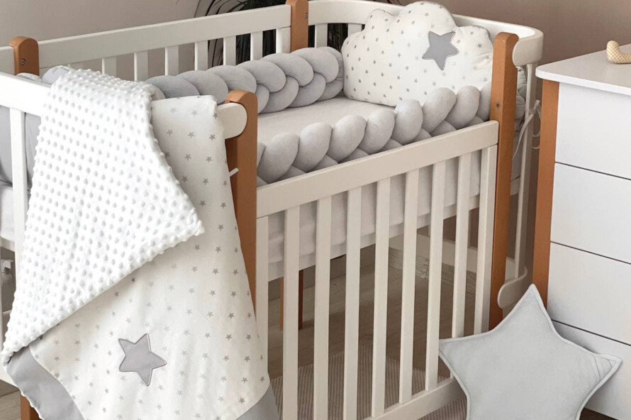 Комплект постільної білизни Колекція №7 Хмаринки сірі