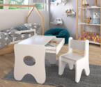 Комплект детский столик и стульчик