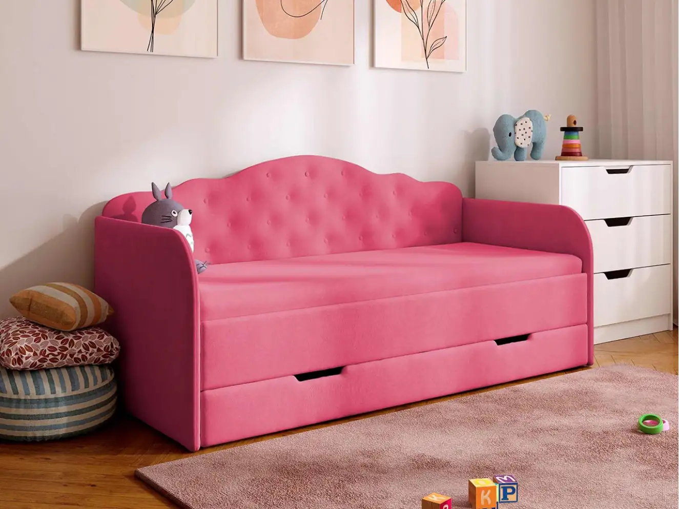 Ліжко з м`якою спинкою Меліса / Melisa Ліжко з м`якою спинкою Меліса / Melisa