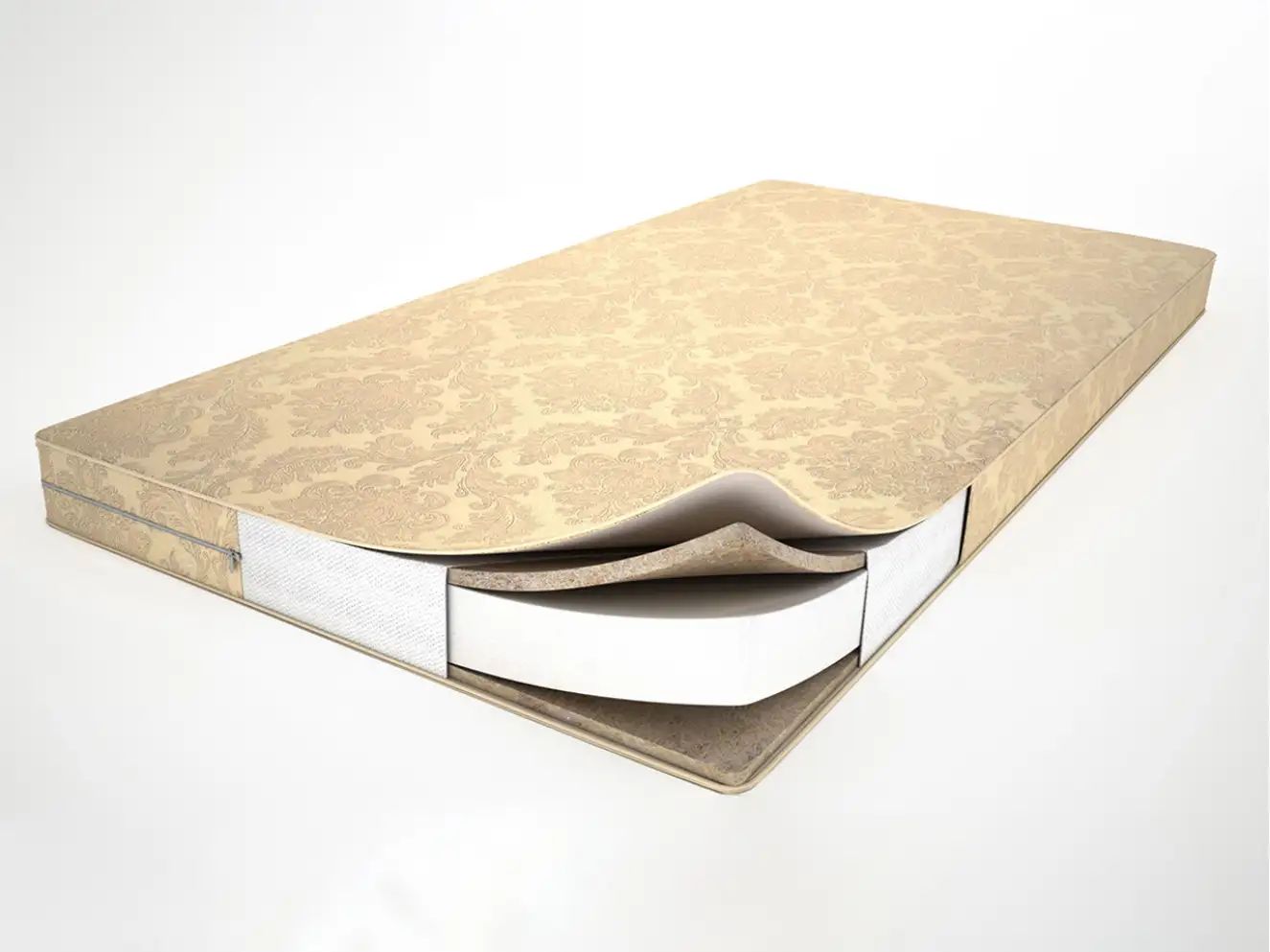 Матрас Comfort Coconut 100мм беспружинный (Комфорт Кокос 2-ух сторонний 100мм)