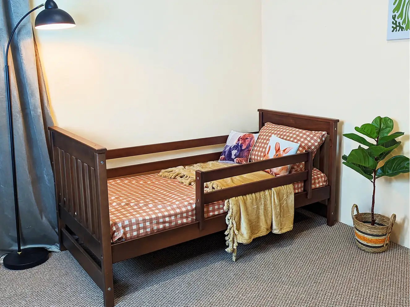 Ліжко дитяче Адель (бук) Колір Тонований