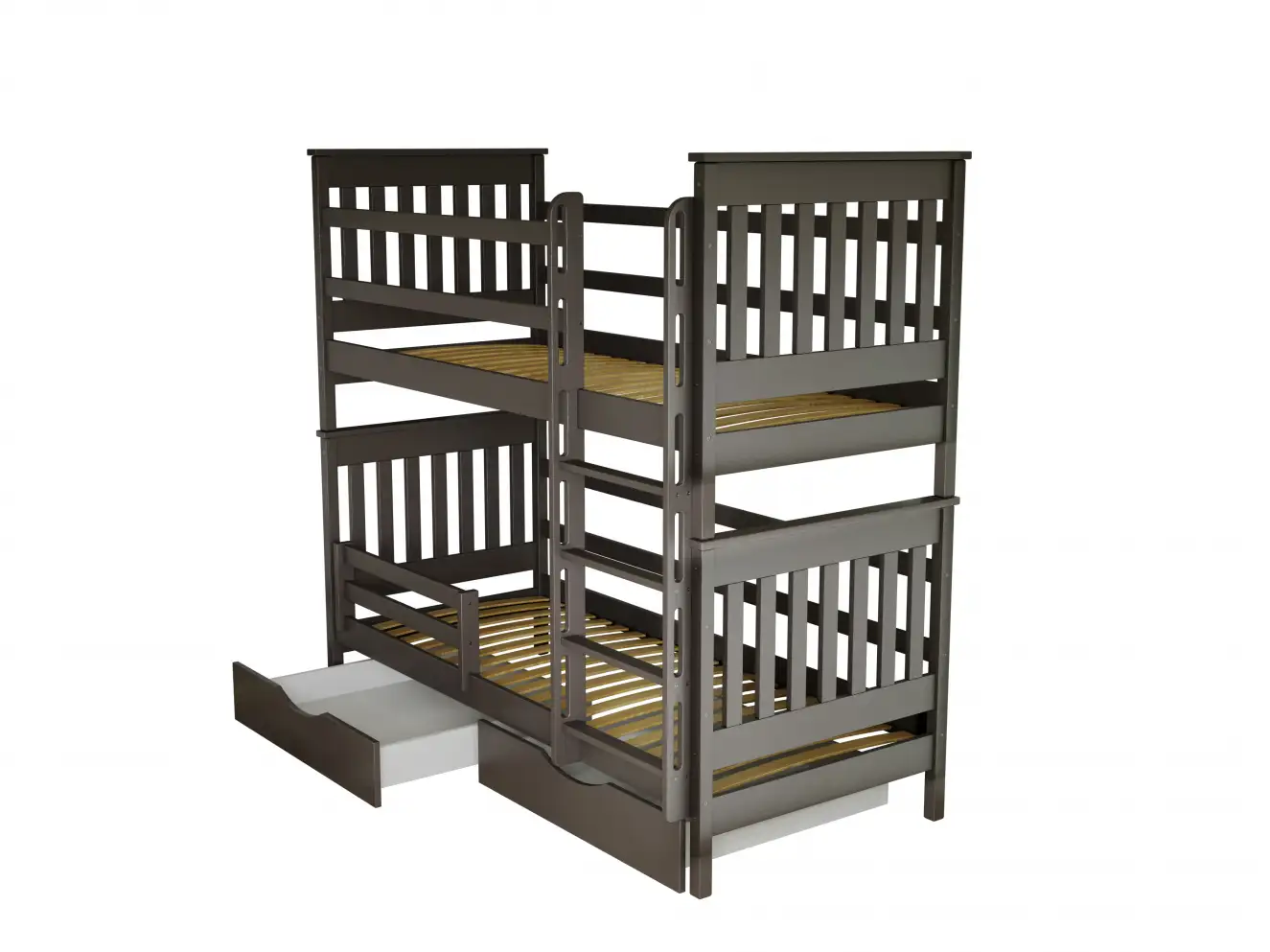 Дитяче двоярусне ліжко Адель ДУО (бук) Тоноване