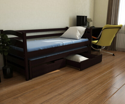 Двоярусне ліжко трансформер Бонні ДУО (бук) Тоноване