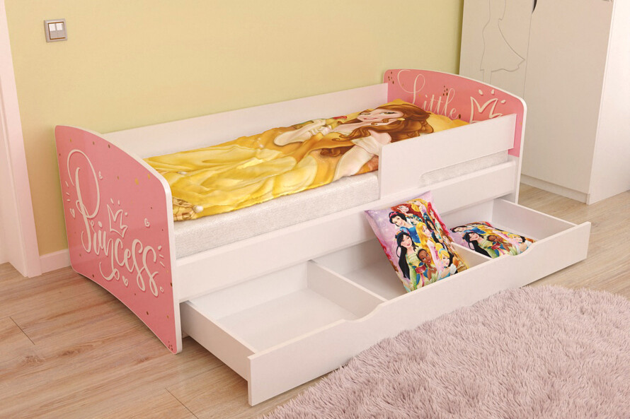 Дитяче ліжко Кіндер Кул 07 Принцес / KINDER-COOL