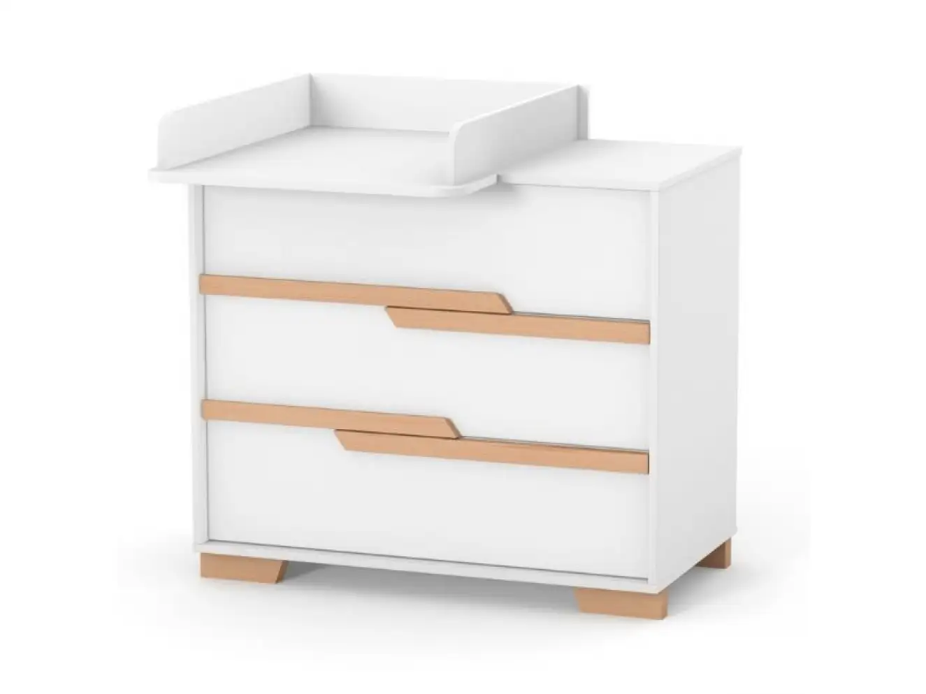 Комод Верес Сіетл 900 (біло-буковий)