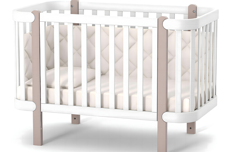 Детская кроватка Верес Монако (Капучино-Белый)