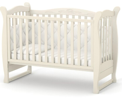 Дитяче ліжечко Верес Лд15 без ящика (Слонова Кость)