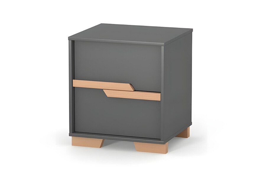 Тумбочка Верес Сіетл (темно-сірий)