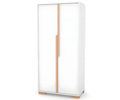 Шкаф Верес Сиэтл 850 (бело-буковый)