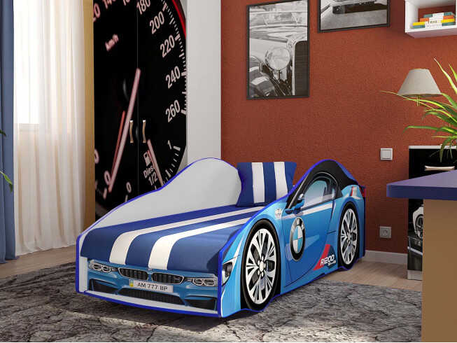 Ліжко машина Еліт БМВ / ELIT BMW Колір Синій