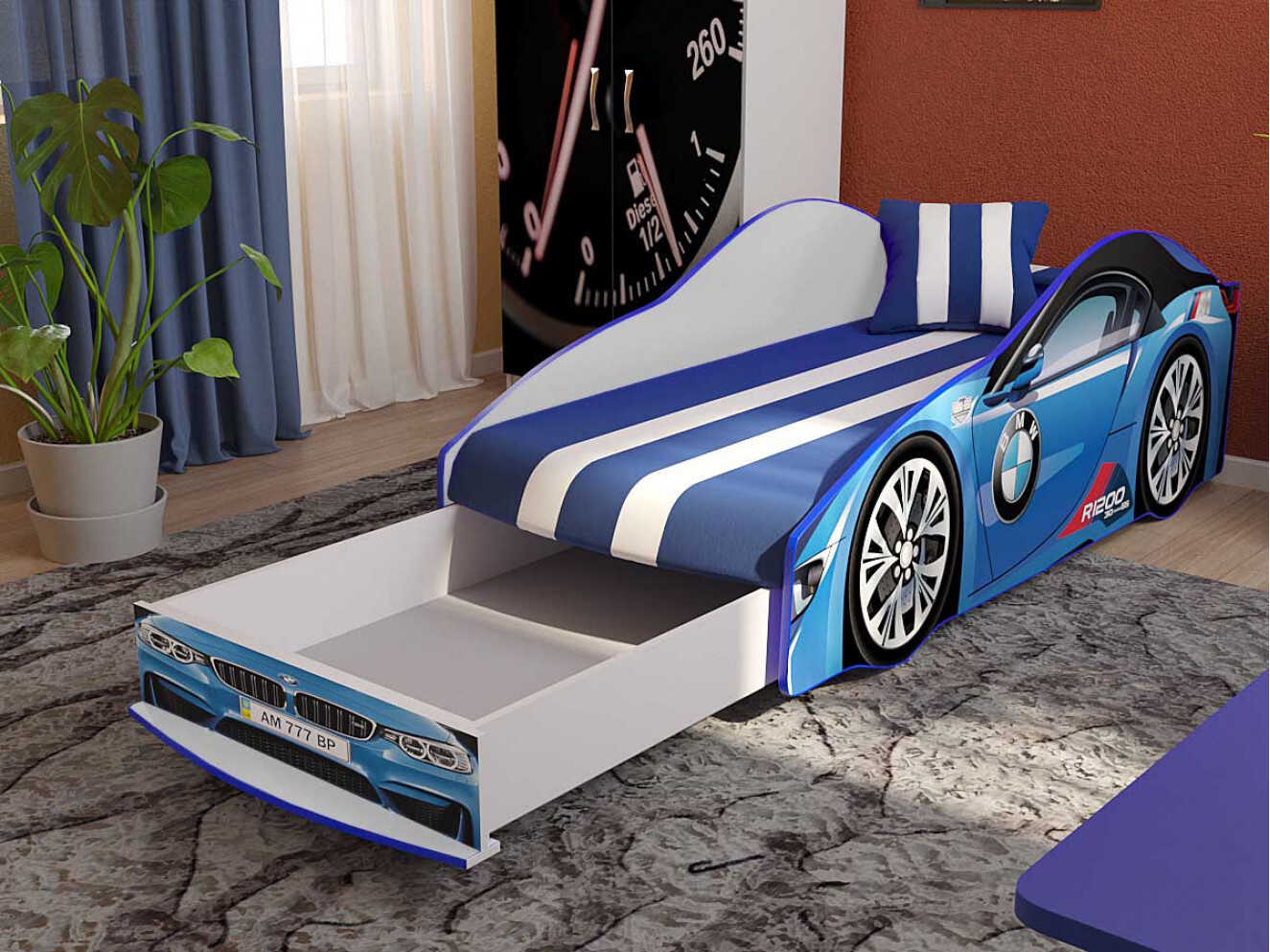 Ліжко машина Еліт Поліція / ELIT POLICE