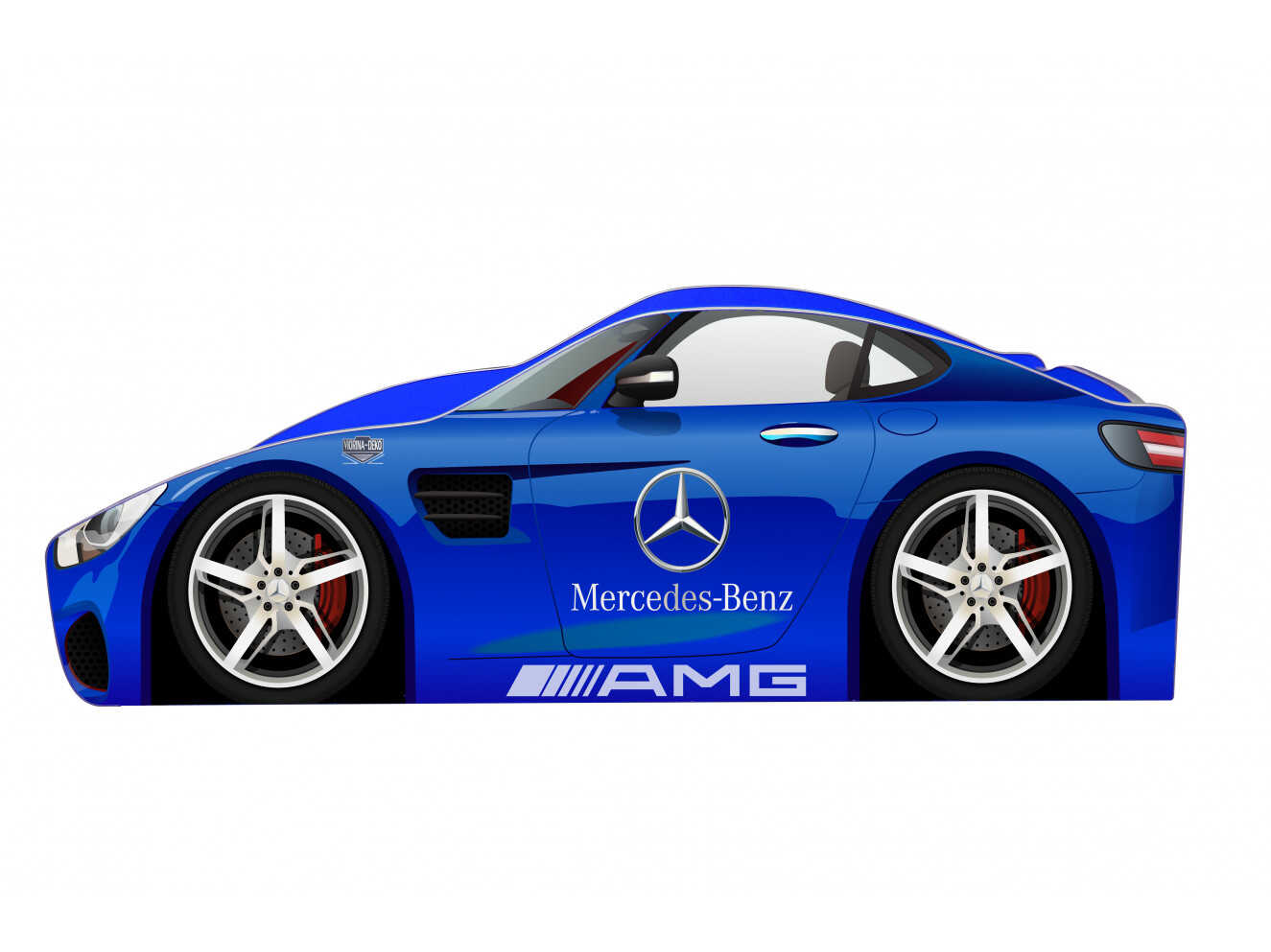 Ліжко Горище машина Мерседес / Mercedes-Benz