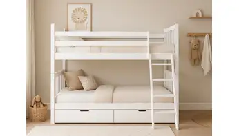 Двоярусне ліжко: розміри