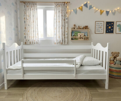 Дитяче ліжко з бортиком Аврора (бук) Колір RAL