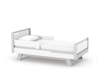 Ліжко підліткове Верес Манхеттен (Біло-Сірий) 160*80