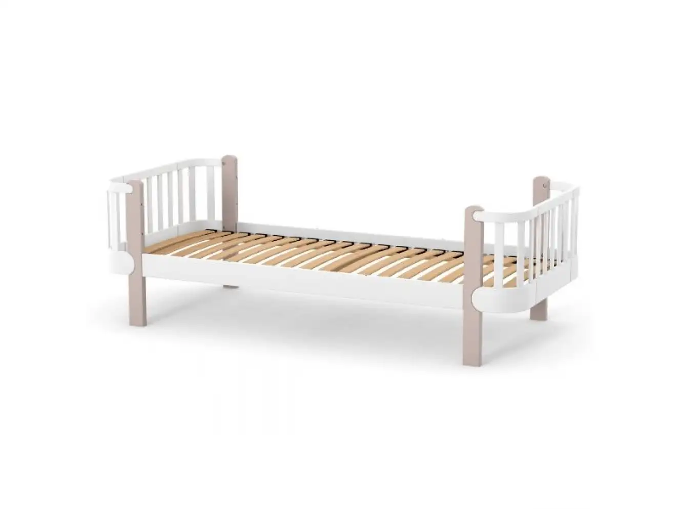 Ліжко підліткове Верес Монако (Капучіно-Білий) 190*80