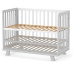 Дитяче ліжечко Верес Манхеттен (Біло-Сірий)