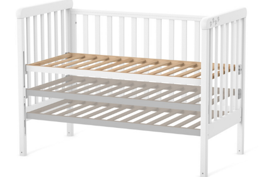 Дитяче ліжечко Верес Лд12 без ящика (Білий)