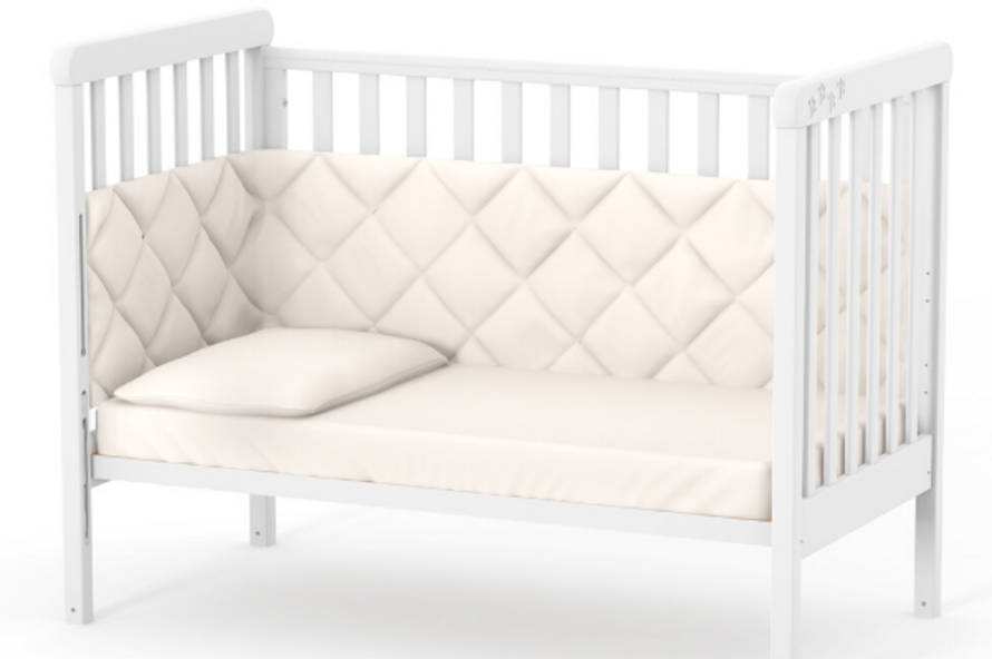 Дитяче ліжечко Верес Лд12 без ящика (Білий)