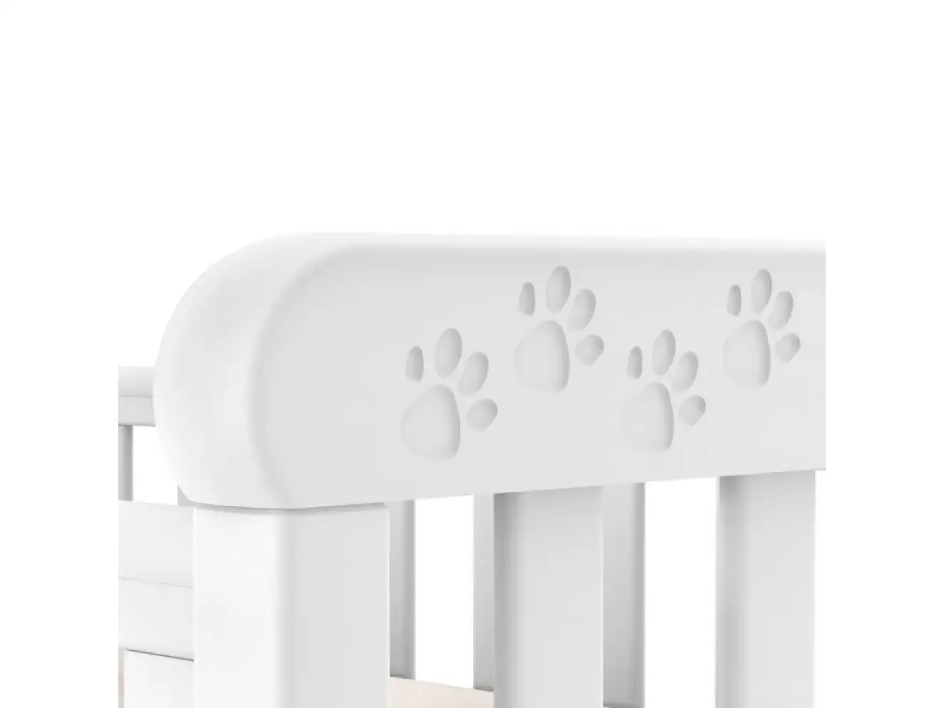 Дитяче ліжечко Верес Лд12 без ящика (Горіх)