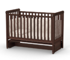 Дитяче ліжечко Верес Лд12 без ящика (Горіх)