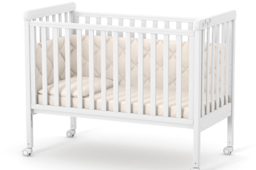 Дитяче ліжечко Верес Лд12 без ящика (Слон. Кость)