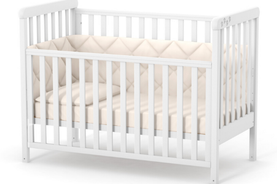 Дитяче ліжечко Верес Лд12 без ящика (Слон. Кость)