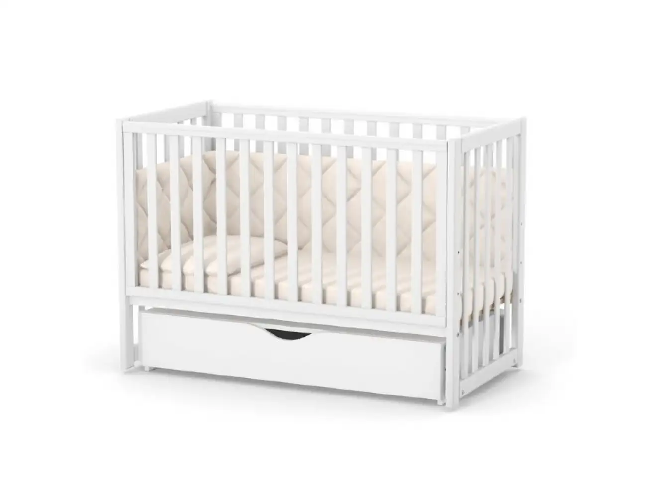 Дитяче ліжечко Верес Лд13 (Білий) Дитяче ліжечко Верес Лд13 (Білий)