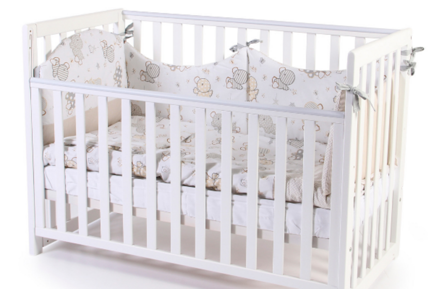 Дитяче ліжечко Верес Лд13 (Білий)