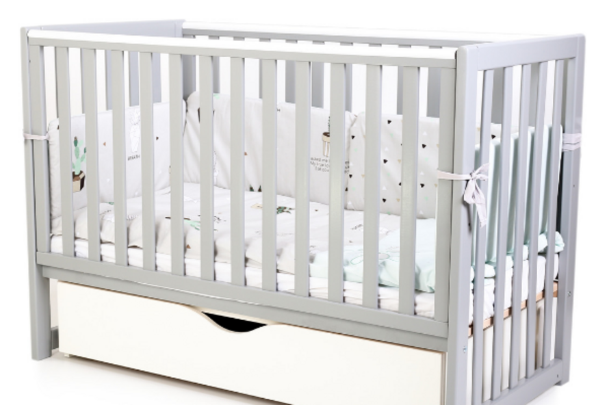 Дитяче ліжечко Верес Лд13 (Сірий)