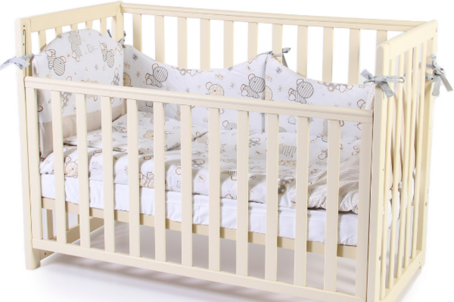 Дитяче ліжечко Верес Лд13 (Слонова Кость)