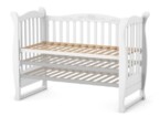 Дитяче ліжечко Верес Лд15 без ящика (Білий)