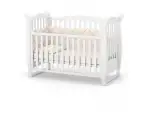 Дитяче ліжечко Верес Лд15 без ящика (Білий)