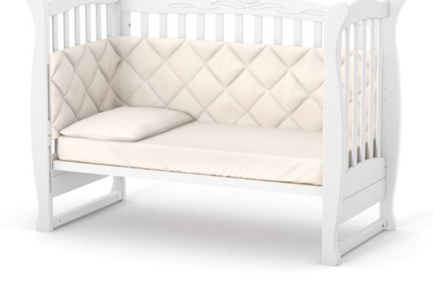 Дитяче ліжечко Верес Лд15 без ящика (Горіх)