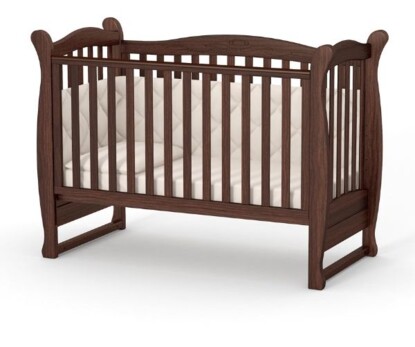 Дитяче ліжечко Верес Лд15 без ящика (Горіх)