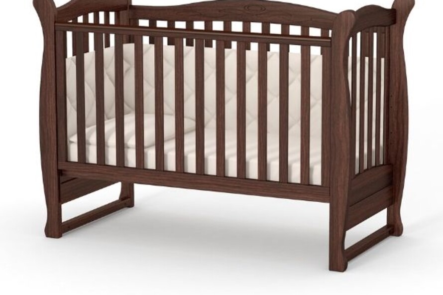 Дитяче ліжечко Верес Лд15 без ящика (Горіх)