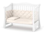 Дитяче ліжечко Верес Лд18 без ящика (Білий)