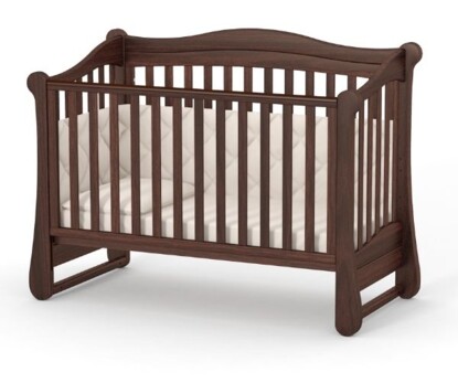 Дитяче ліжечко Верес Лд18 без ящика (Горіх)