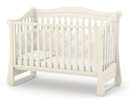 Дитяче ліжечко Верес Лд18 без ящика (Слонова Кость)