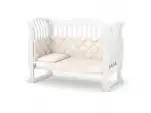 Дитяче ліжечко Верес Лд19 без ящика (Білий)