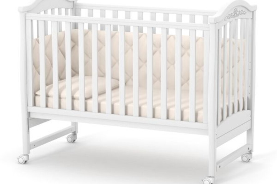 Детская кроватка Верес Лд3 без ящика (Орех) Ес