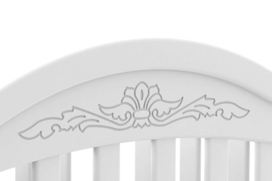 Детская кроватка Верес Лд3 без ящика (Орех) Ес